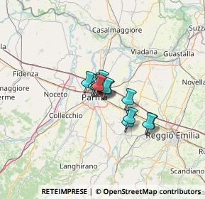 Mappa Via Quarta, 43123 Parma PR, Italia (6.62308)