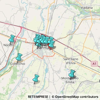 Mappa Via Quarta, 43123 Parma PR, Italia (6.544)