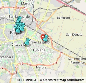 Mappa Via Quarta, 43123 Parma PR, Italia (2.29286)