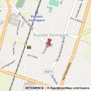 Mappa Via Cottolengo, 5, 15068 Pozzolo Formigaro, Alessandria (Piemonte)
