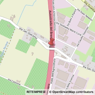 Mappa Via San Giacomo,  38, 41012 Carpi, Modena (Emilia Romagna)