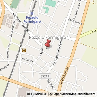 Mappa Via Leardi, 26, 15068 Pozzolo Formigaro, Alessandria (Piemonte)