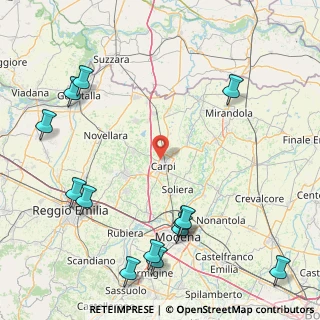 Mappa Via Torino, 41012 Carpi MO, Italia (23.278461538462)