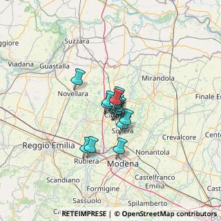 Mappa Via Torino, 41012 Carpi MO, Italia (6.7971428571429)