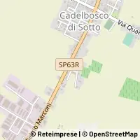 Map Cadelbosco di Sopra