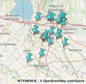 Mappa Via Europa, 37060 Mozzecane VR, Italia (12.47)