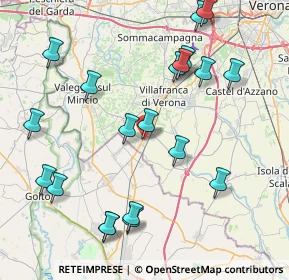 Mappa Via Europa, 37060 Mozzecane VR, Italia (9.2865)
