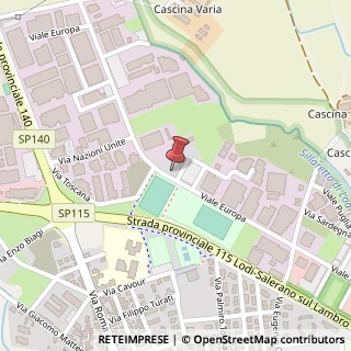 Mappa Viale Europa, 36, 26855 Lodi Vecchio, Lodi (Lombardia)