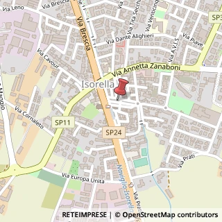 Mappa Via Molino, 2, 25010 Isorella, Brescia (Lombardia)