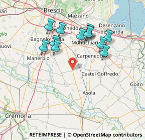 Mappa Via XX Settembre, 25010 Isorella BS, Italia (13.93417)