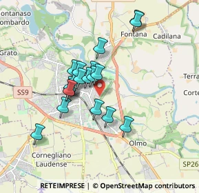 Mappa Z.I. interno AF, 26900 Lodi LO, Italia (1.3965)