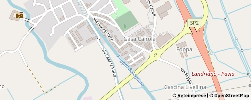 Mappa Landriano