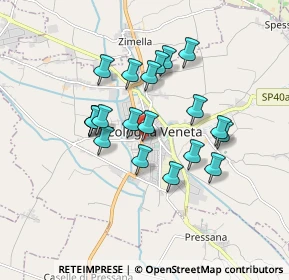 Mappa Via Rinascimento, 37044 Cologna veneta VR, Italia (1.4505)