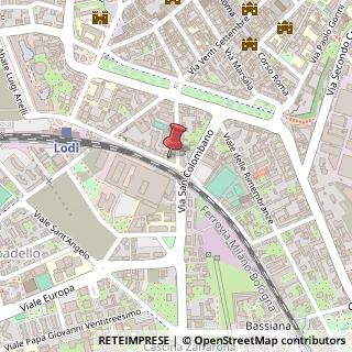 Mappa Via Biancardi Ang.via Trento Trieste, 51/53, 26900 Lodi, Lodi (Lombardia)