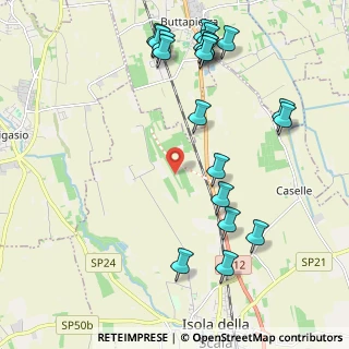 Mappa Via Saccovener, 37063 Isola della scala VR, Italia (2.5205)