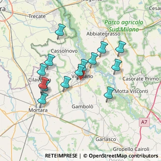 Mappa Via Fratelli Cagnoni, 27029 Vigevano PV, Italia (6.735)