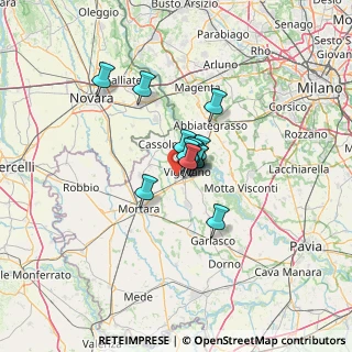 Mappa Via Lucio Mastronardi, 27029 Vigevano PV, Italia (7.07615)