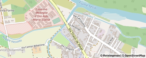 Mappa Vercelli