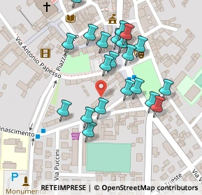 Mappa Via Papesso, 37044 Cologna Veneta VR, Italia (0.1)