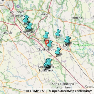 Mappa Viale Toscana, 26855 Lodi Vecchio LO, Italia (7.454)