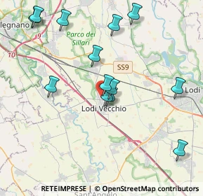 Mappa Via Nazioni Unite, 26855 Lodi Vecchio LO, Italia (4.12846)