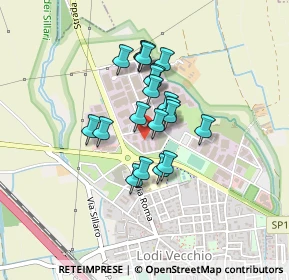 Mappa Via Nazioni Unite, 26855 Lodi Vecchio LO, Italia (0.3025)