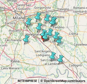 Mappa Via Nazioni Unite, 26855 Lodi Vecchio LO, Italia (10.01467)
