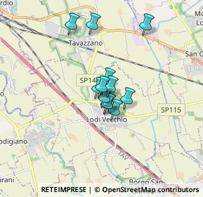 Mappa Via Nazioni Unite, 26855 Lodi Vecchio LO, Italia (1.04083)