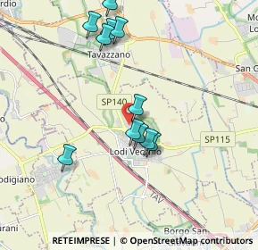 Mappa Via Nazioni Unite, 26855 Lodi Vecchio LO, Italia (1.78182)