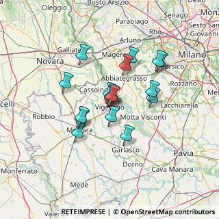 Mappa Via Umberto Giordano, 27029 Vigevano PV, Italia (10.65118)