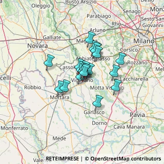 Mappa Via Umberto Giordano, 27029 Vigevano PV, Italia (8.3195)