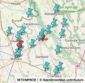 Mappa Corso Giacomo Brodolini, 27029 Vigevano PV, Italia (8.415)