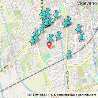Mappa Via Cantù, 27029 Vigevano PV, Italia (0.5)