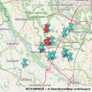 Mappa Via dei Salici, 27022 Casorate Primo PV, Italia (5.97)