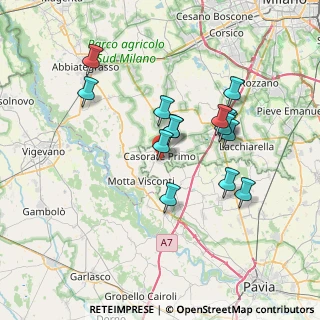 Mappa Via dei Salici, 27022 Casorate Primo PV, Italia (6.39867)