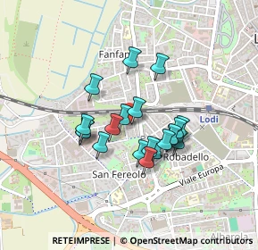 Mappa Via Camilla Tavazzi Catenago, 26900 Lodi LO, Italia (0.3295)