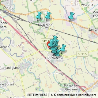 Mappa SP 140, 26855 Lodi Vecchio LO, Italia (1.10167)