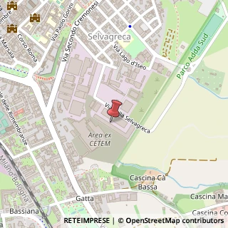 Mappa Via Selvagreca, 7, 26900 Lodi, Lodi (Lombardia)