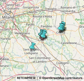 Mappa Via Selvagreca 14 Capannone M, 26900 Lodi LO, Italia (8.28769)