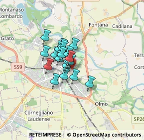 Mappa Via Selvagreca 14 Capannone M, 26900 Lodi LO, Italia (0.966)