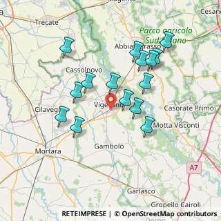 Mappa Via Bercleda, 27029 Vigevano PV, Italia (6.84133)