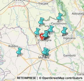 Mappa Str. Vicinale della Galliana, 27024 Cilavegna PV, Italia (5.17833)