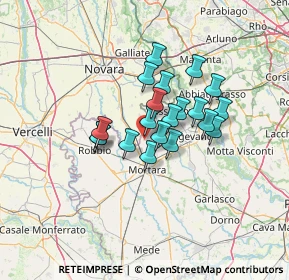 Mappa Str. Vicinale della Galliana, 27024 Cilavegna PV, Italia (9.4585)