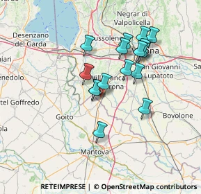 Mappa SS 62, 37060 Mozzecane VR, Italia (11.90563)