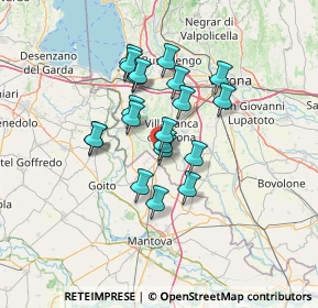 Mappa SS 62, 37060 Mozzecane VR, Italia (10.4025)