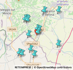 Mappa SS 62, 37060 Mozzecane VR, Italia (3.64214)