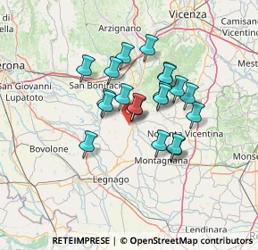 Mappa Via Croce, 37044 Cologna Veneta VR, Italia (10.1585)