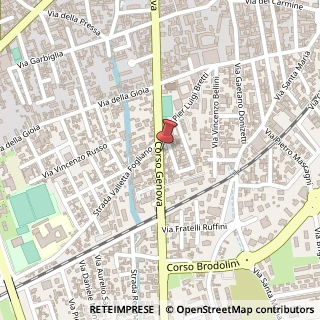 Mappa Corso Genova, 44, 27029 Vigevano, Pavia (Lombardia)