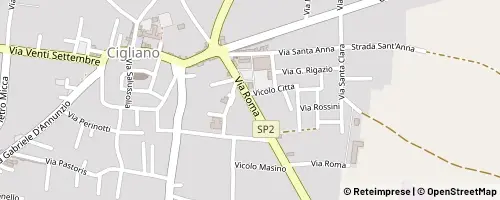 Mappa Cigliano