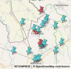 Mappa Via Monte Grappa, 27024 Cilavegna PV, Italia (4.1385)